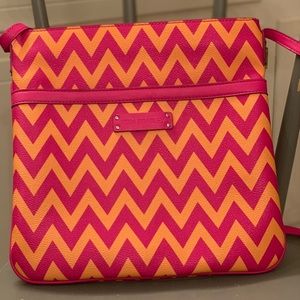 Vera Bradley leather crossbody bag